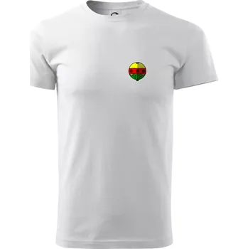 Prší - Kule - Triko extra velké (5-8XL) - 6XL ( Bílá )