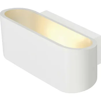 Nástěnné svítidlo BIG WHITE OSSA 150, nástěnné svítidlo, QT-DE12, oválné, up/down, bílé, D/Š/V 18/8/7 cm, max. 100 W 151451