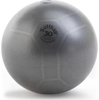 Gymnastický míč LEDRAGOMMA TONKEY SOFFBALL Maxafe míč 30 cm, šedo-stříbrná, krabička