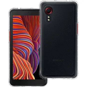 Pouzdro na mobilní telefon OEM Pouzdro SUPER CLEAR HYBRID SAMSUNG GALAXY XCOVER 5 transparent