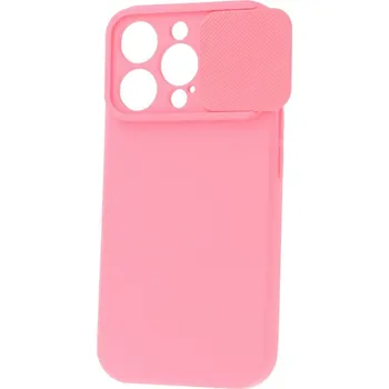 Pouzdro na mobilní telefon Zadní kryt Camshield Soft na iPhone 16 Pro světle růžový