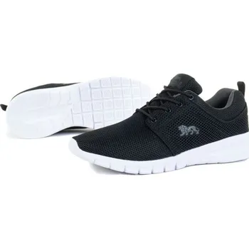 Pánská treková obuv Boty Lonsdale Sivas 2 M ZLMA505 BLACK/GREY 42