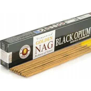 Čajovna Pylové vonné tyčinky Vijayshree Golden Nag - Černé Opium