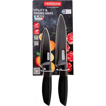Sada kuchyňských nožů Redstone, černá