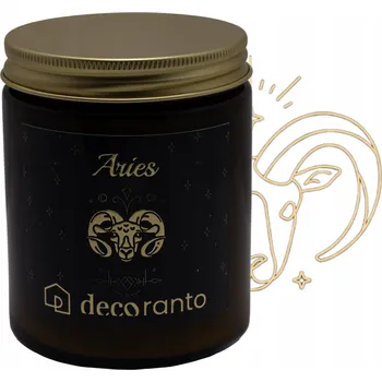 Svíčka Sójová vonná svíčka Znamení Zvěrokruhu BERAN ARIES 180 ml Přírodní svíčka