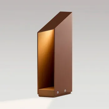 Lampička MARSET LED stojací lampa Domus výška 37 cm barva rezavá hliník 1 x 6 W LED - Doprava zdarma