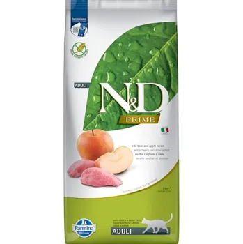 Krmivo pro kočku N&D PRIME Cat GF Wild Boar & Apple 10 kg