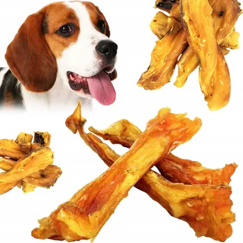 Pamlsek pro psa Hovězí Achillova šlacha krátká přírodní žvýkací kost pro psy pamlsek 200 g