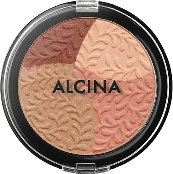 Tvářenka Alcina - Tvářenka s paletou hřejivých odstínů - Powderblush – Multi-colored 1 ks