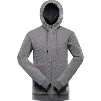 Pánská móda ALPINE PRO - LEL PÁNSKÁ MIKINA S KAPUCÍ