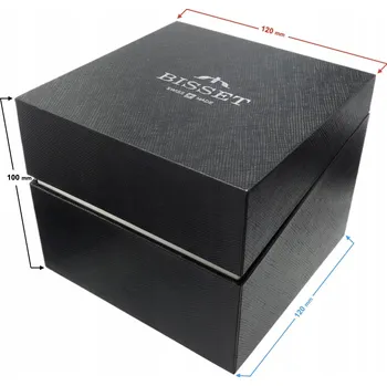 Dárková krabička ČERNÁ KRABIČKA NA HODINKY KRABIČKA