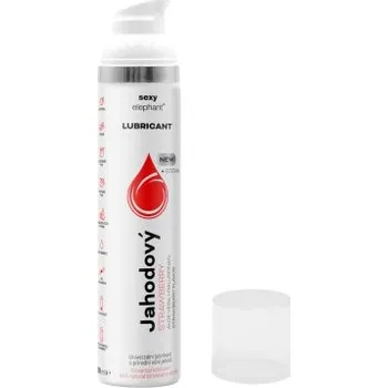 Lubrikační gel Sexy Elephant Lubrikační gel jahoda 100 ml