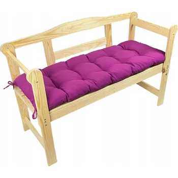 Podsedák Polštář na lavici Zahradní polstr na lavičku FUKSJA 120 cm