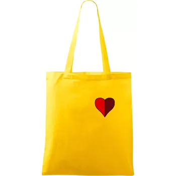 Prší - Červený - Taška bavlněná - 42 x 38 cm ( Žlutá )