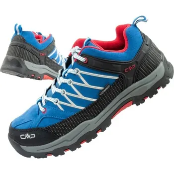 Chlapecké tenisky CMP Kids Rigel dětské trekové boty nepromokavé odolné modré 41