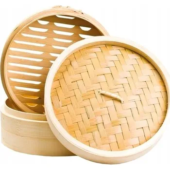 Hrnec Napařovač H&H bambusový napařovač 0,5 l