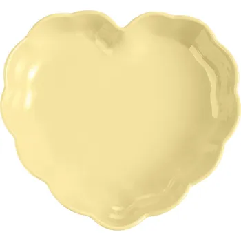 Forma na pečení Emile Henry Koláčová forma srdce Madeleine, 26,5 cm, vanilková 896153