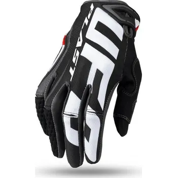 Moto rukavice UFO 2023 rukavice na motokros BLAZE barva bílá / černá velist L