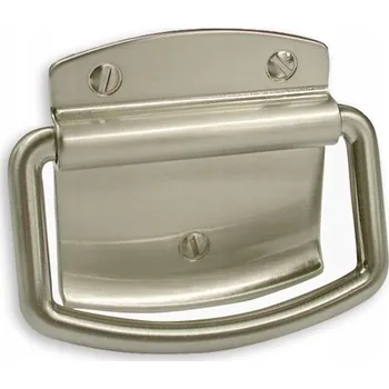 Nábytková úchytka knopka SIRO 1816-69ZN21, vzhled nerezové oceli