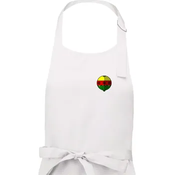 Kuchyňská zástěra Prší - Kule - Dámská zástěra na vaření - Univerzální velikost ( Bílá )