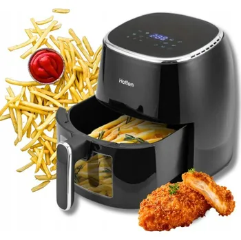 fritéza Horkovzdušná fritéza Hoffen Air Fryer 5L 1550W pro zdravé smažení