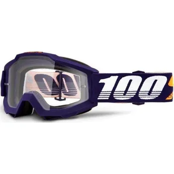 Motocyklové brýle MX brýle 100% Accuri Grib čiré plexi