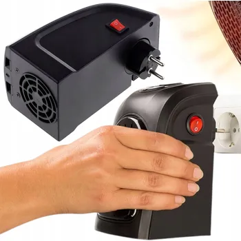 Přímotop ELEKTRICKÝ ZÁSUVNÝ OHŘÍVAČ DO ZÁSUVKY, ENERGETICKY ÚSPORNÝ MINI OHŘÍVAČ