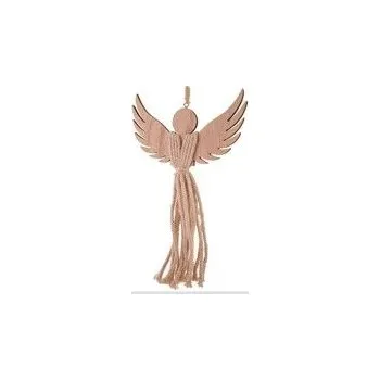 Dámská sukně Anděl 22cm, DŘEVO, provázková sukně, přírodní