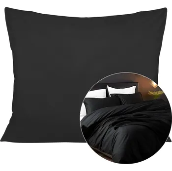 Povlak na polštářek POVLAK NA POLŠTÁŘ 50X70CM ČERNÁ