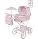 Decuevas Kočárek Reborn 2025 skládací s taškou pro panenku miminko + Doprava ZDARMA