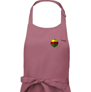 Kuchyňská zástěra Prší - Kule - Dámská zástěra na vaření - Univerzální velikost ( Starorůžová )