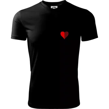 Prší - Červený - Pánské triko Fantasy sportovní (dresovina) - XL ( Černá )