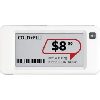 SE-214BWRY Elektronická cenovka 2.1", LED, černá-bílá-červená-žlutá