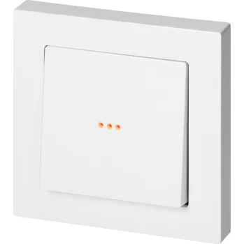 vypínač Zápustné tlačítko zvonku s osvětlením Malta 10A, 250V, WP-6/7M/S, bílá