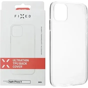 Pouzdro na mobilní telefon Zadní Kryt Fixed pro Apple iPhone 11 bezbarvý