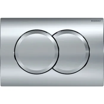 Splachovací tlačítko Splachovací tlačítko pro WC Geberit DELTA 01 stříbrné