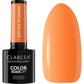 Lak na nehty HYBRIDNÍ UV/LED LAK ORANŽOVÁ PAPÁJA 5 g