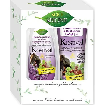 Kosmetická sada BIONE COSMETICS Bc Cannabis s kostivalem 560 ml