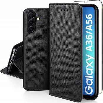 Pouzdro na mobilní telefon Pouzdro s klopou Teltech pro Samsung Galaxy A36, Galaxy A56 černé