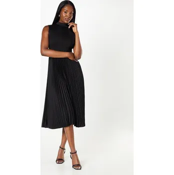 Dámské šaty COAST ČERNÉ PLISOVANÉ MIDI ŠATY (40)