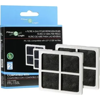 Příslušenství pro lednici FilterLogic FFL-155L vzduchový filtr kompatibilní s LG LT120F / ADQ73214404 (Pure N fresh system) 2 ks