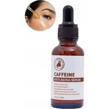 Pleťové sérum Vyhlazující sérum s kofeinem, kolagenem a vitamínem C