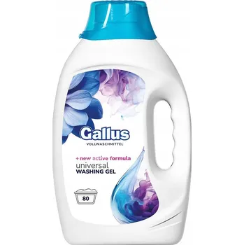 Prací prostředek Gallus Universal koncentrovaný gel na praní prádla 80 dávek 3,2 l