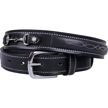 Jezdecké kalhoty Opasek QHP Ricki, černá, 75 cm