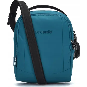 Taška přes rameno proti krádeži Pacsafe LS100 - tyrkysová