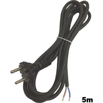 Prodlužovací kabel TEKABEN TEKACABLE flexo přívod 2 x 1,0mm 5m guma (2109) H05RN-F (2101=TKC) 896021,00