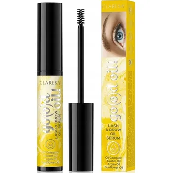 Péče o řasy a obočí CLARESA GO(O)D OIL OLEJOVÉ SÉRUM NA ŘASY A OBOČÍ S RICINOVÝM OLEJEM