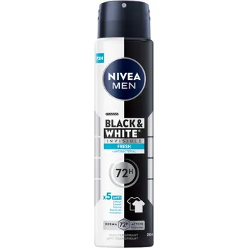 Nivea Men Black and White Invisible Fresh 250 ml antiperspirant ve spreji