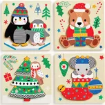 Mudpuppy vánoční puzzle sada 4 puzzle