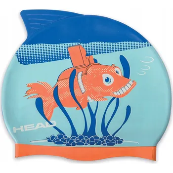 Čepice Dětská plavecká čepice HEAD Meteor Žralok